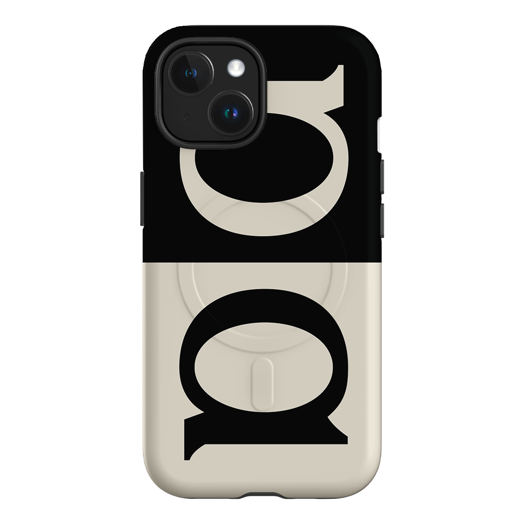Monogram Printed Phone Cases iPhone 15 / Armoured MagSafe by Apero - The Dairy