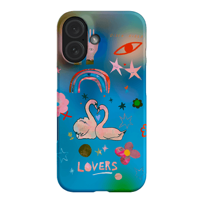 Blue Swan Printed Phone Cases iPhone 16 / Armoured by Kate Eliza - The Dairy