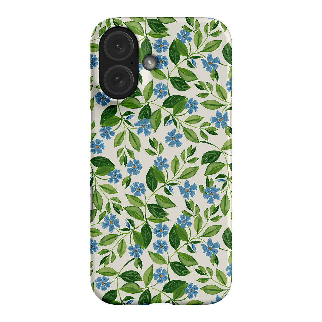Blue Vines Printed Phone Cases iPhone 16 / Snap by Ellie Mae - The Dairy