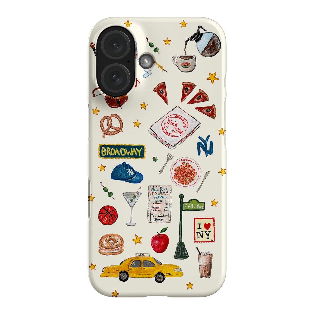 NYC Light Printed Phone Cases iPhone 16 / Snap by BG. Studio - The Dairy
