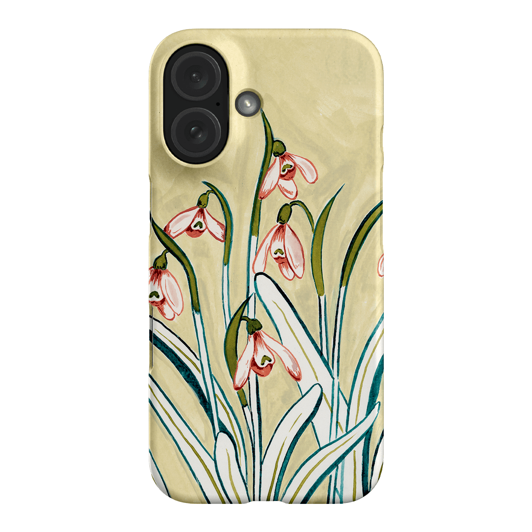 Snowdrop Printed Phone Cases iPhone 16 / Snap by Ellie Mae - The Dairy