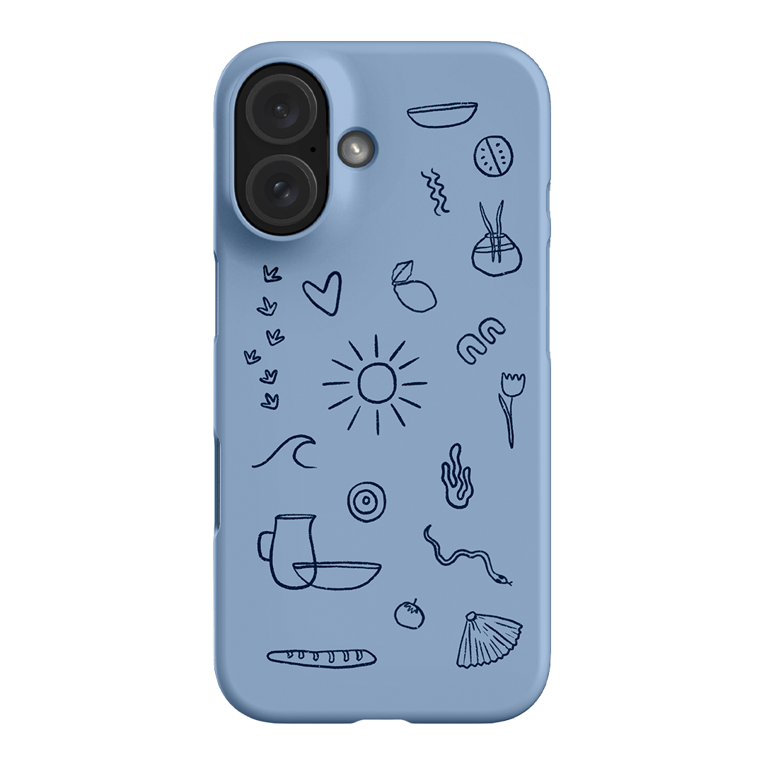 Sun Salt Smoke Printed Phone Cases iPhone 16 / Snap by Nardurna - The Dairy