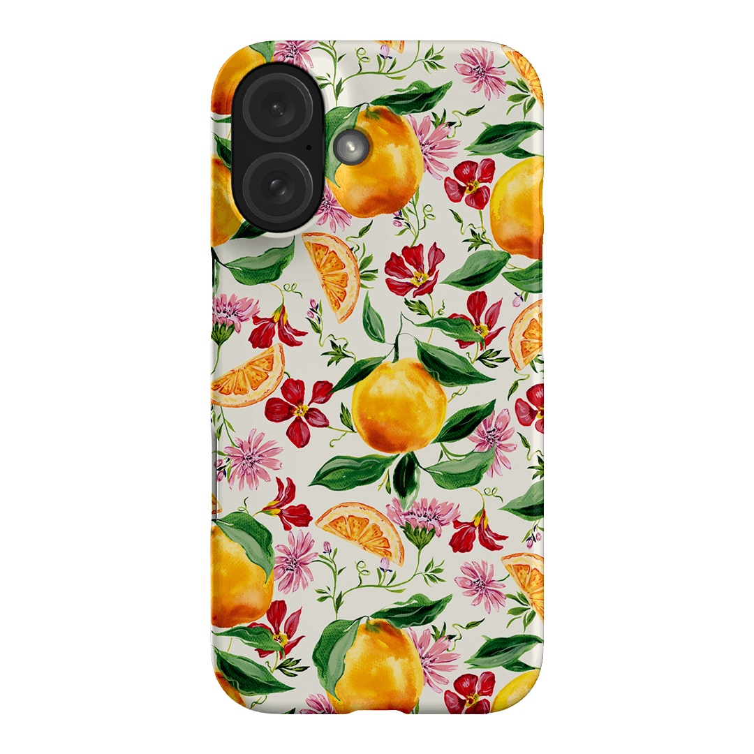 Sweet Orange Printed Phone Cases iPhone 16 / Snap by Ellie Mae - The Dairy