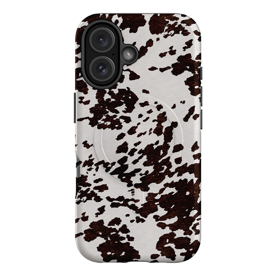 Cowhide Charm Printed Phone Cases iPhone 16 / Armoured MagSafe by The Dairy - The Dairy