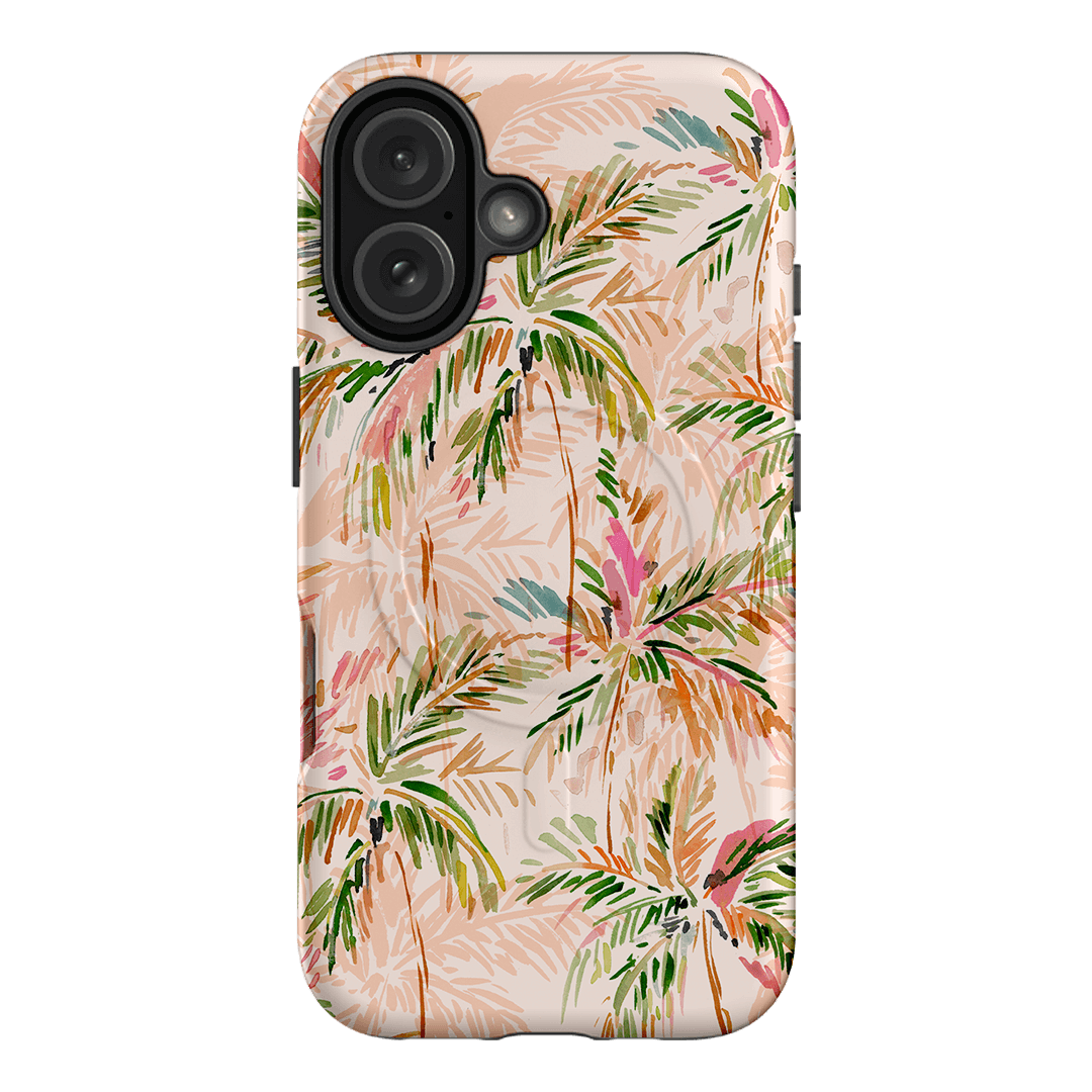 Hawaiian Palms Printed Phone Cases iPhone 16 / Armoured MagSafe by Cass Deller - The Dairy