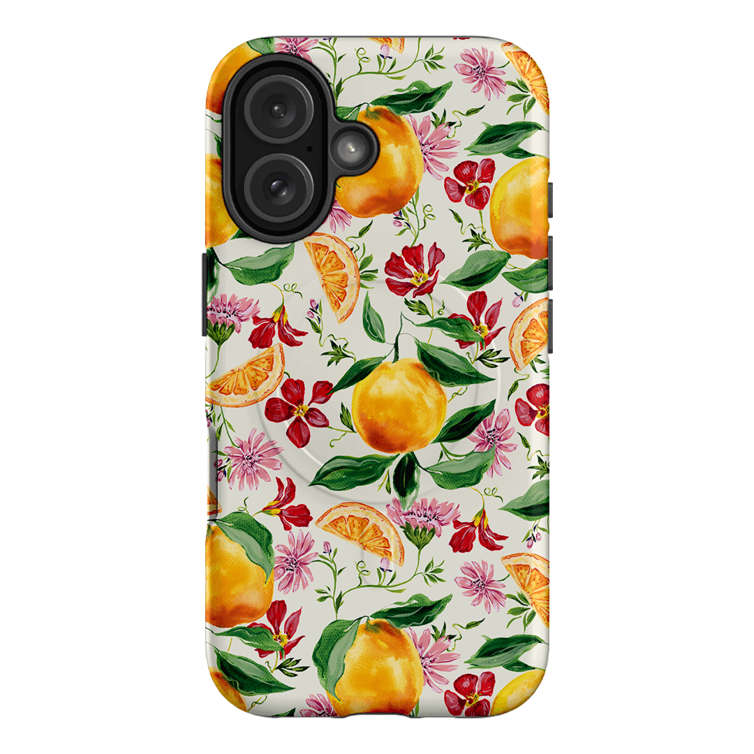 Sweet Orange Printed Phone Cases iPhone 16 / Armoured MagSafe by Ellie Mae - The Dairy