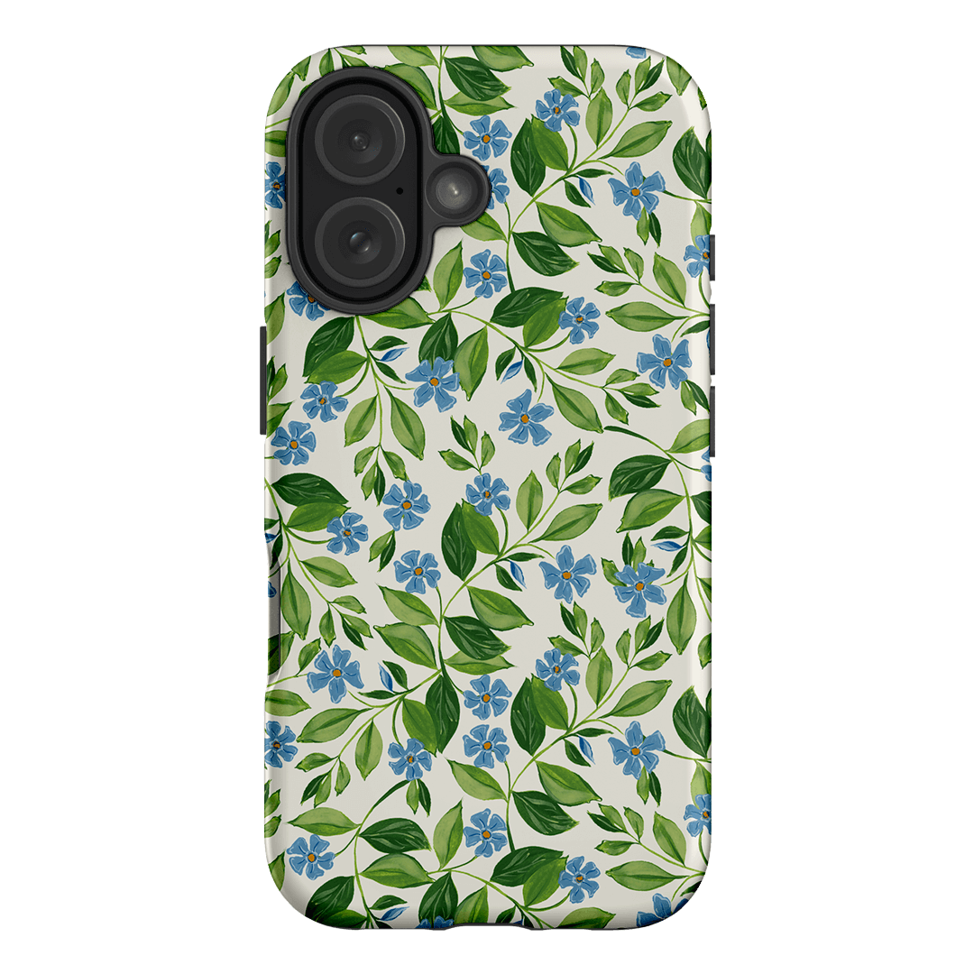 Blue Vines Printed Phone Cases iPhone 16 / Armoured by Ellie Mae - The Dairy