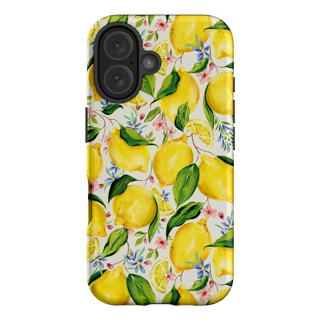 Citrus Lemon Printed Phone Cases iPhone 16 / Armoured by Ellie Mae - The Dairy