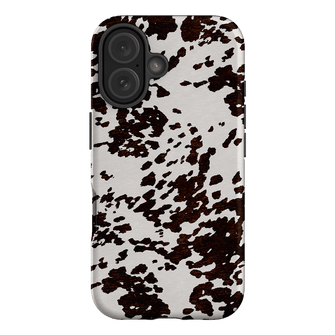 Cowhide Charm Printed Phone Cases iPhone 16 / Armoured by The Dairy - The Dairy