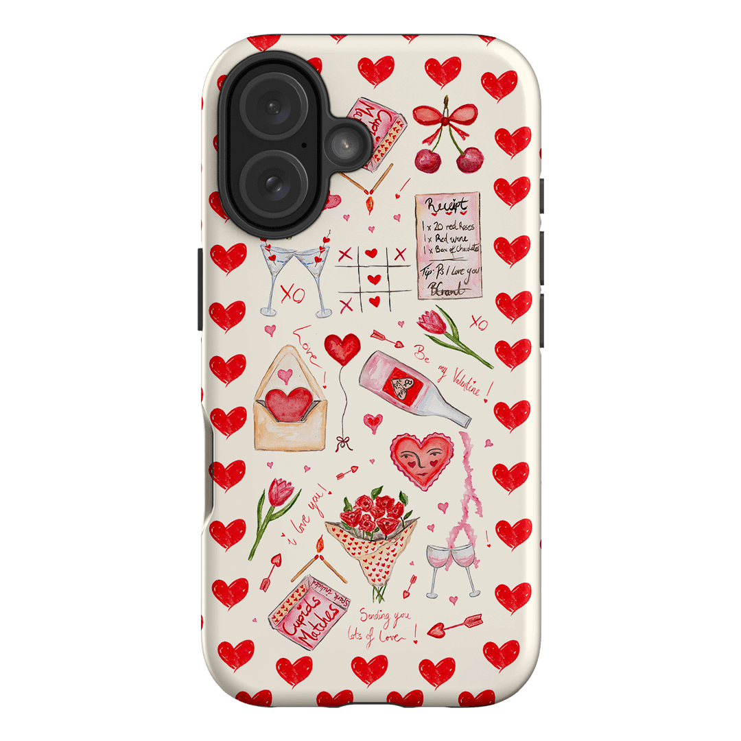 Love Note Printed Phone Cases iPhone 16 / Armoured by BG. Studio - The Dairy