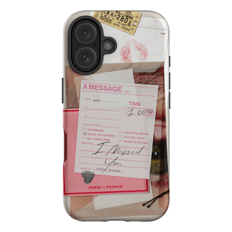 Missed Call Printed Phone Cases iPhone 16 / Armoured by Jasmine Dowling - The Dairy