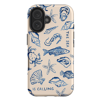 Sea Call Printed Phone Cases iPhone 16 / Armoured by Cass Deller - The Dairy