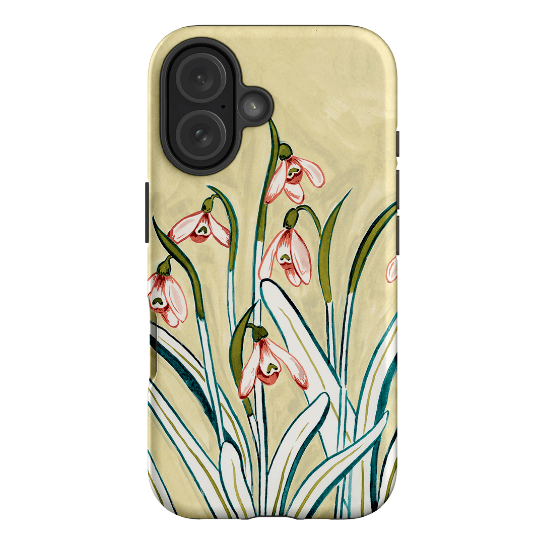Snowdrop Printed Phone Cases iPhone 16 / Armoured by Ellie Mae - The Dairy