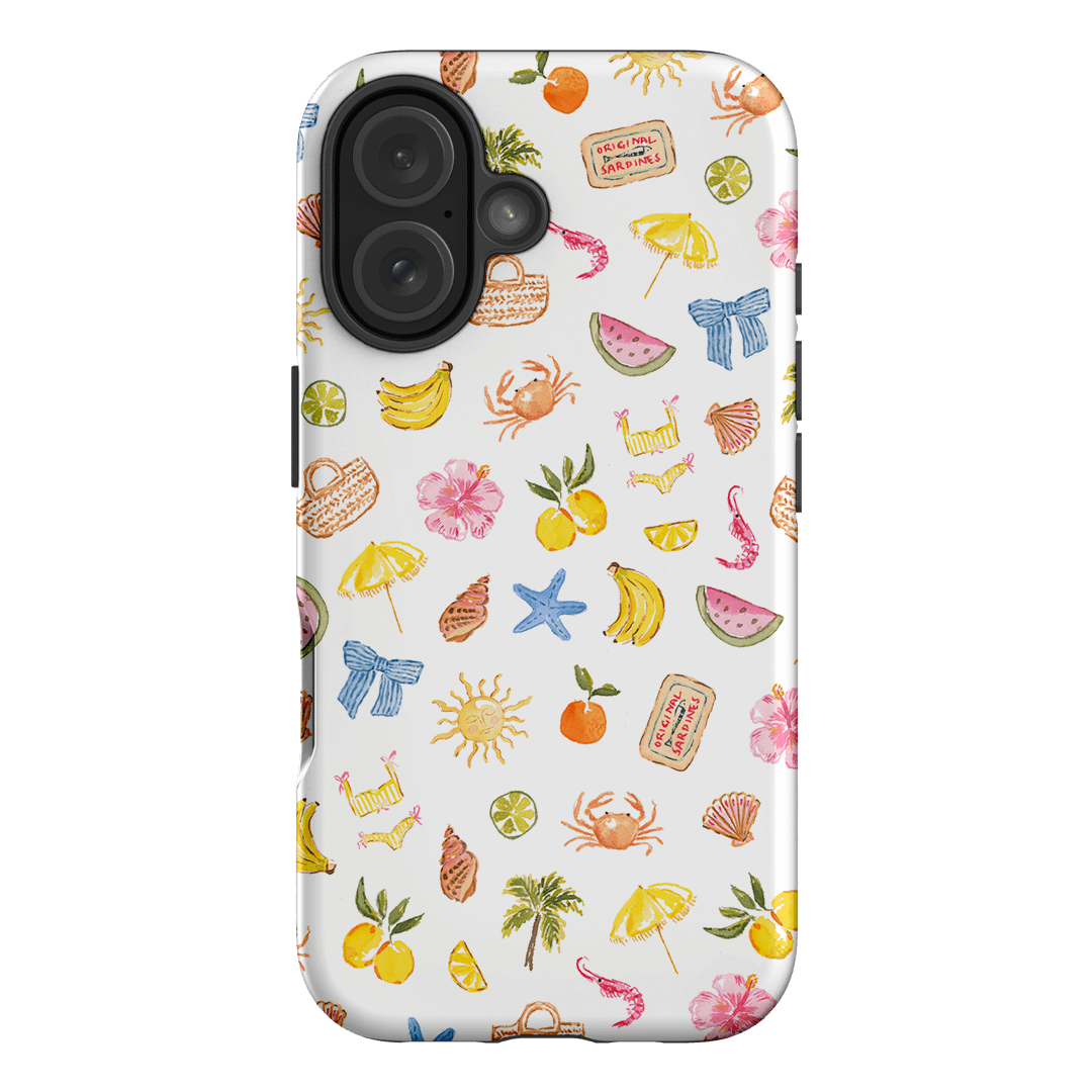 Summer Icons Printed Phone Cases iPhone 16 / Armoured by Cass Deller - The Dairy