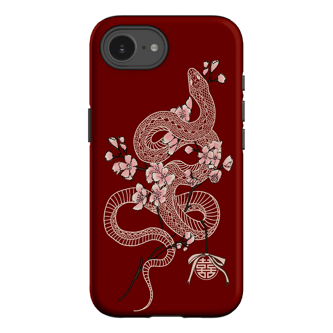 Blossom Snake in Red
