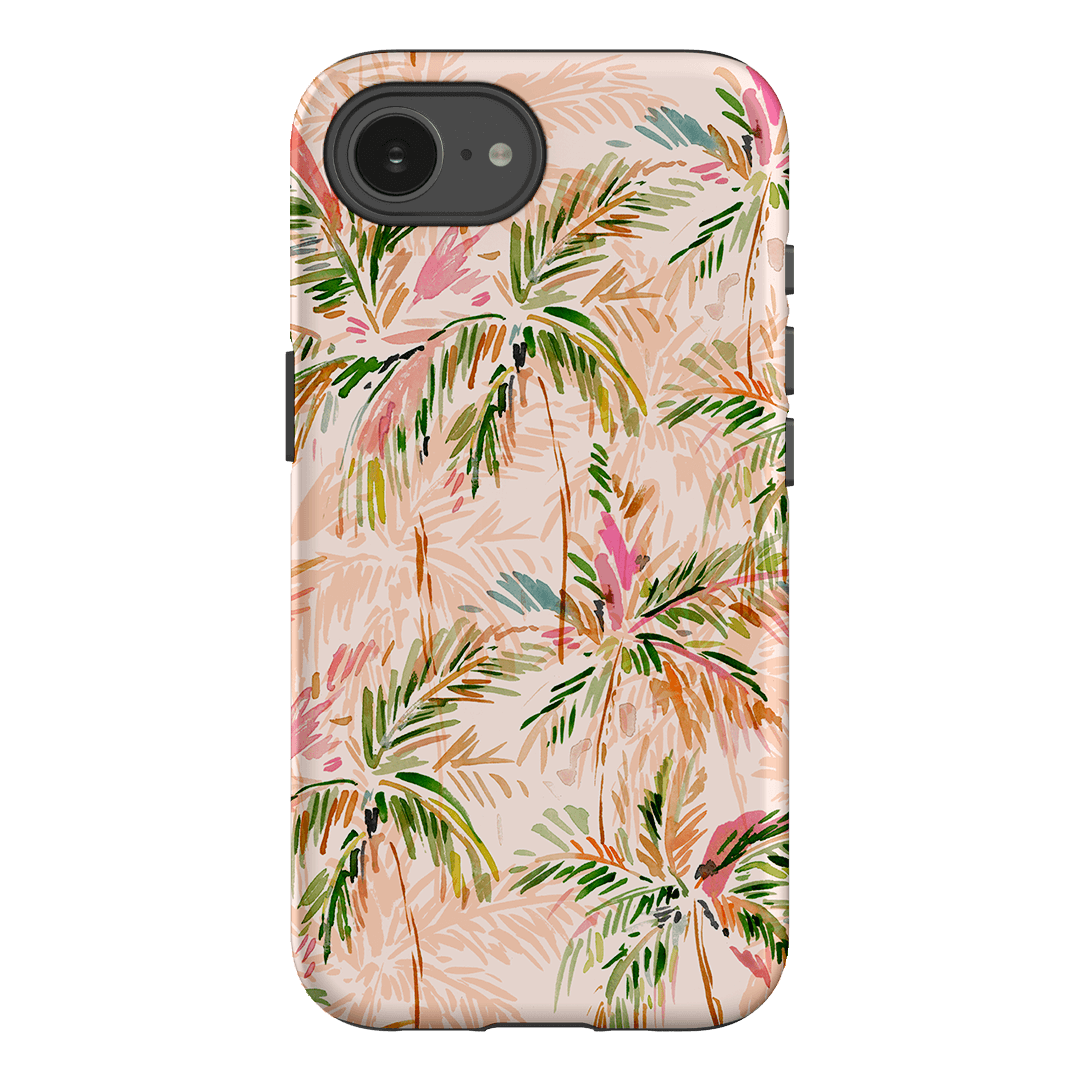 Hawaiian Palms Printed Phone Cases iPhone 16E / Armoured by Cass Deller - The Dairy