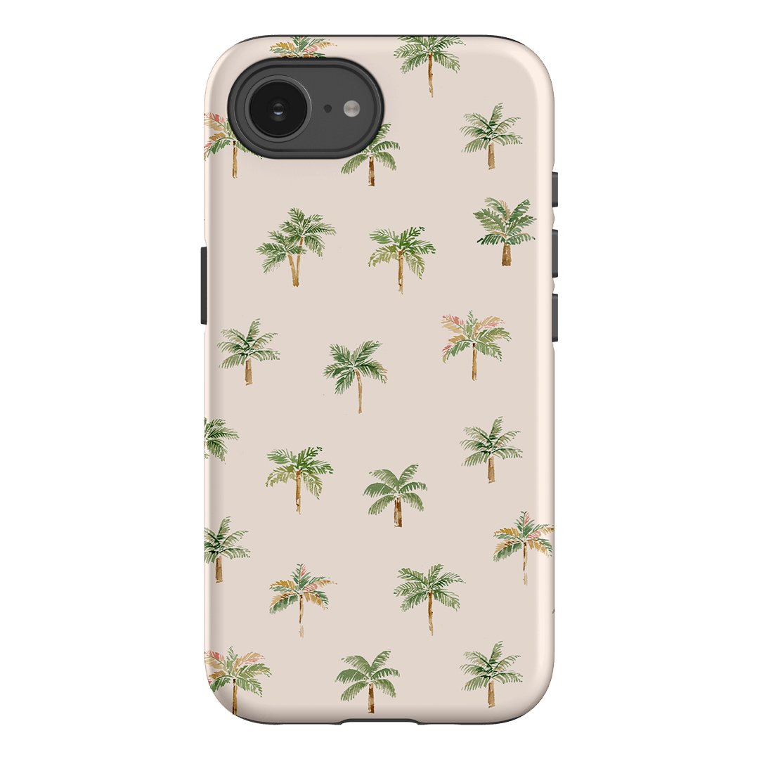 Mini Palms Printed Phone Cases iPhone 16E / Armoured by Cass Deller - The Dairy