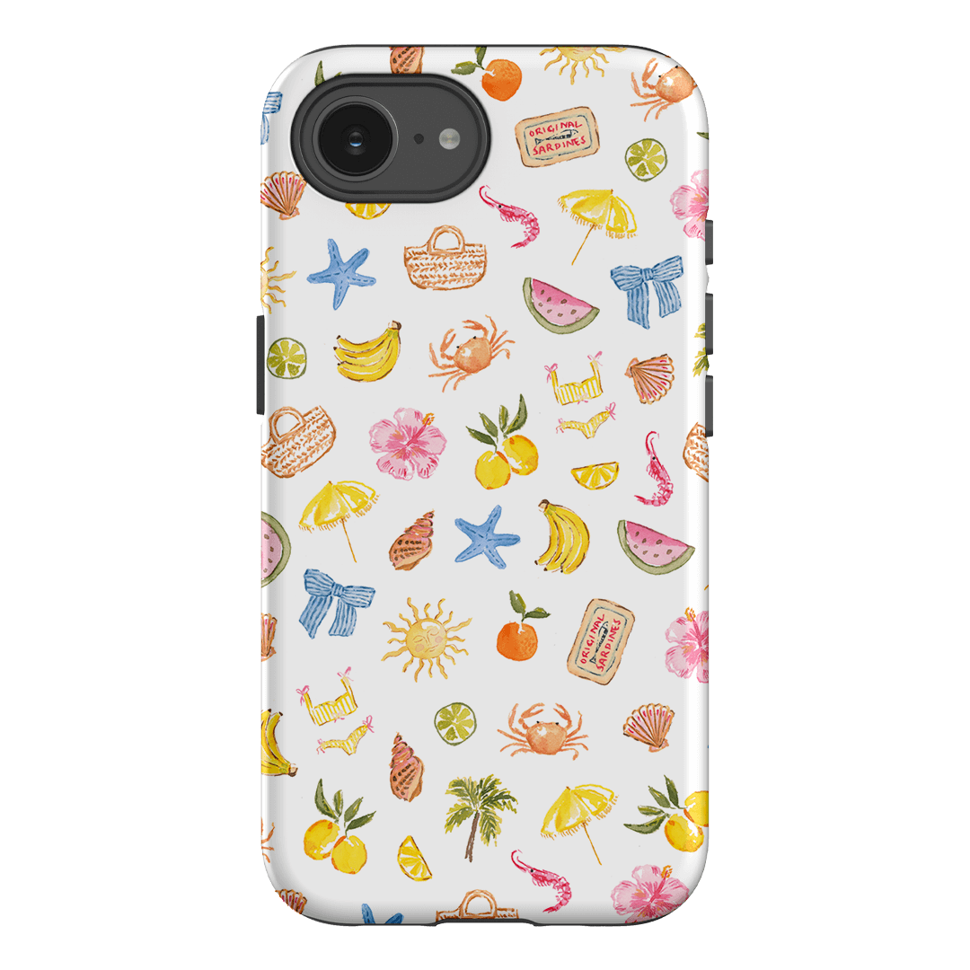 Summer Icons Printed Phone Cases iPhone 16E / Armoured by Cass Deller - The Dairy