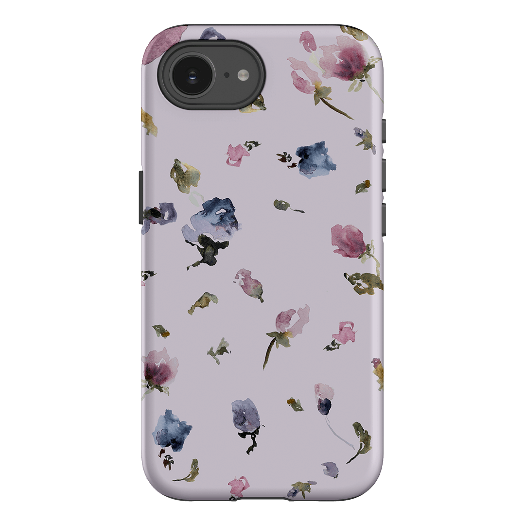 Violet Botanic Printed Phone Cases iPhone 16E / Armoured by Ree Hodges - The Dairy