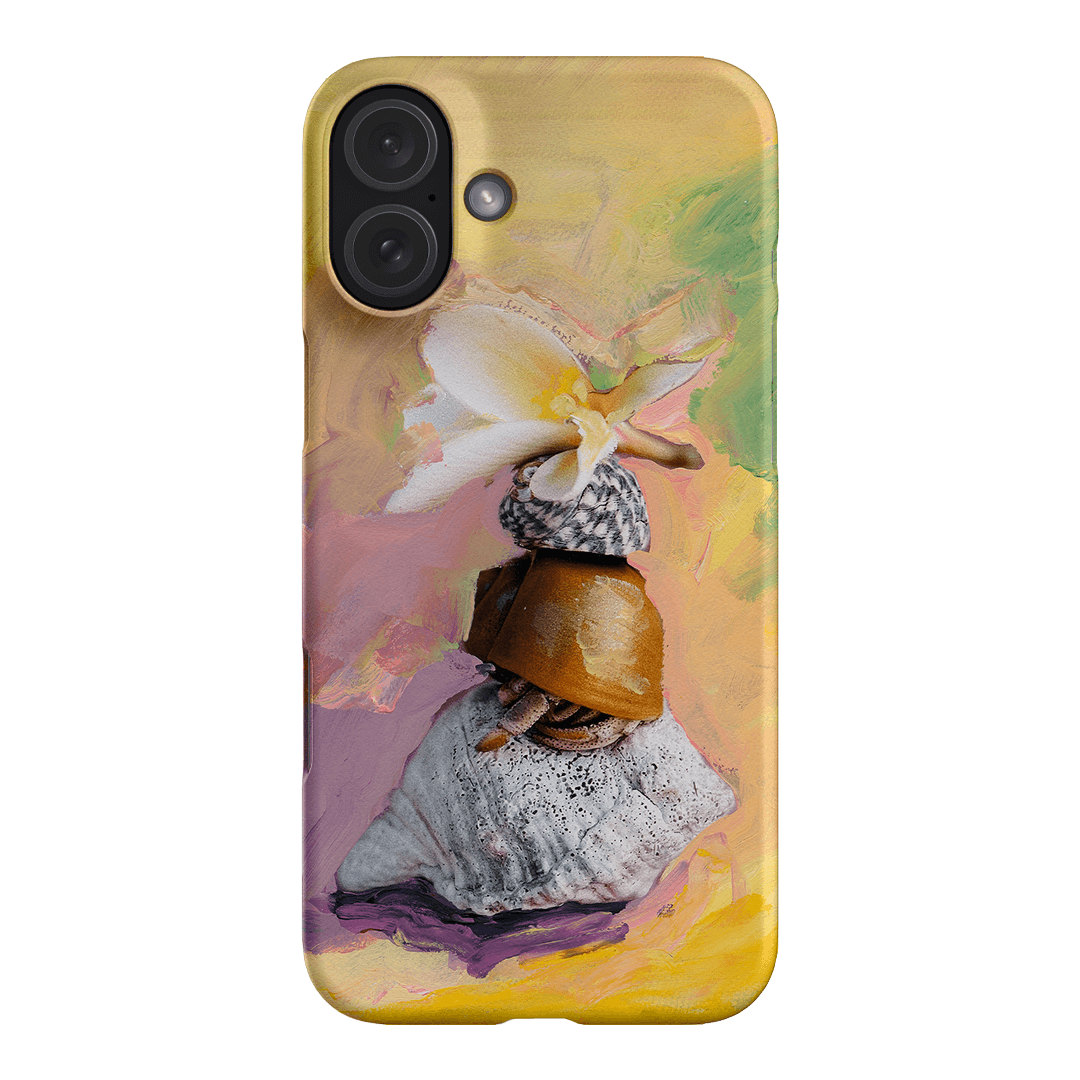 Frangipani Hermie Printed Phone Cases iPhone 16 Plus / Snap by Nicole Nelius - The Dairy