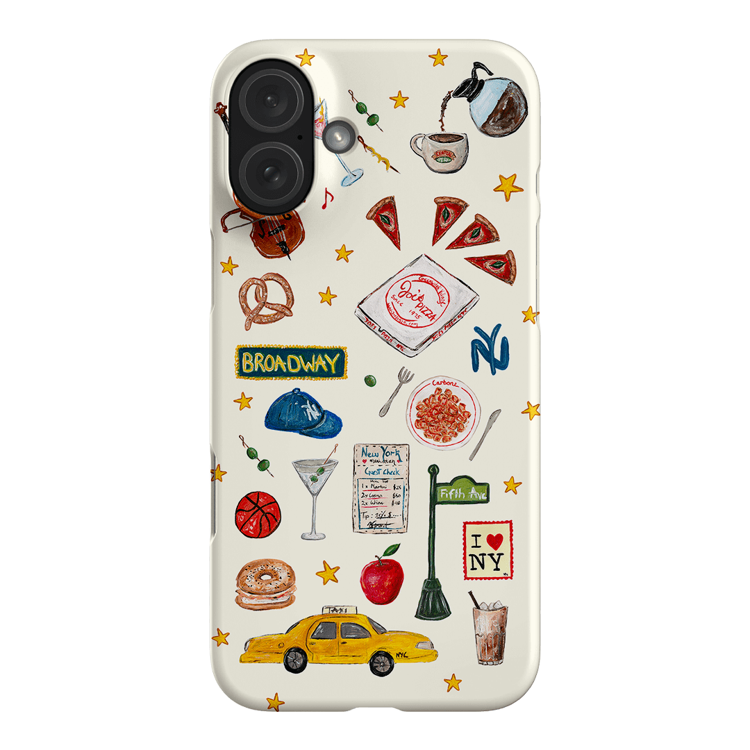 NYC Light Printed Phone Cases iPhone 16 Plus / Snap by BG. Studio - The Dairy