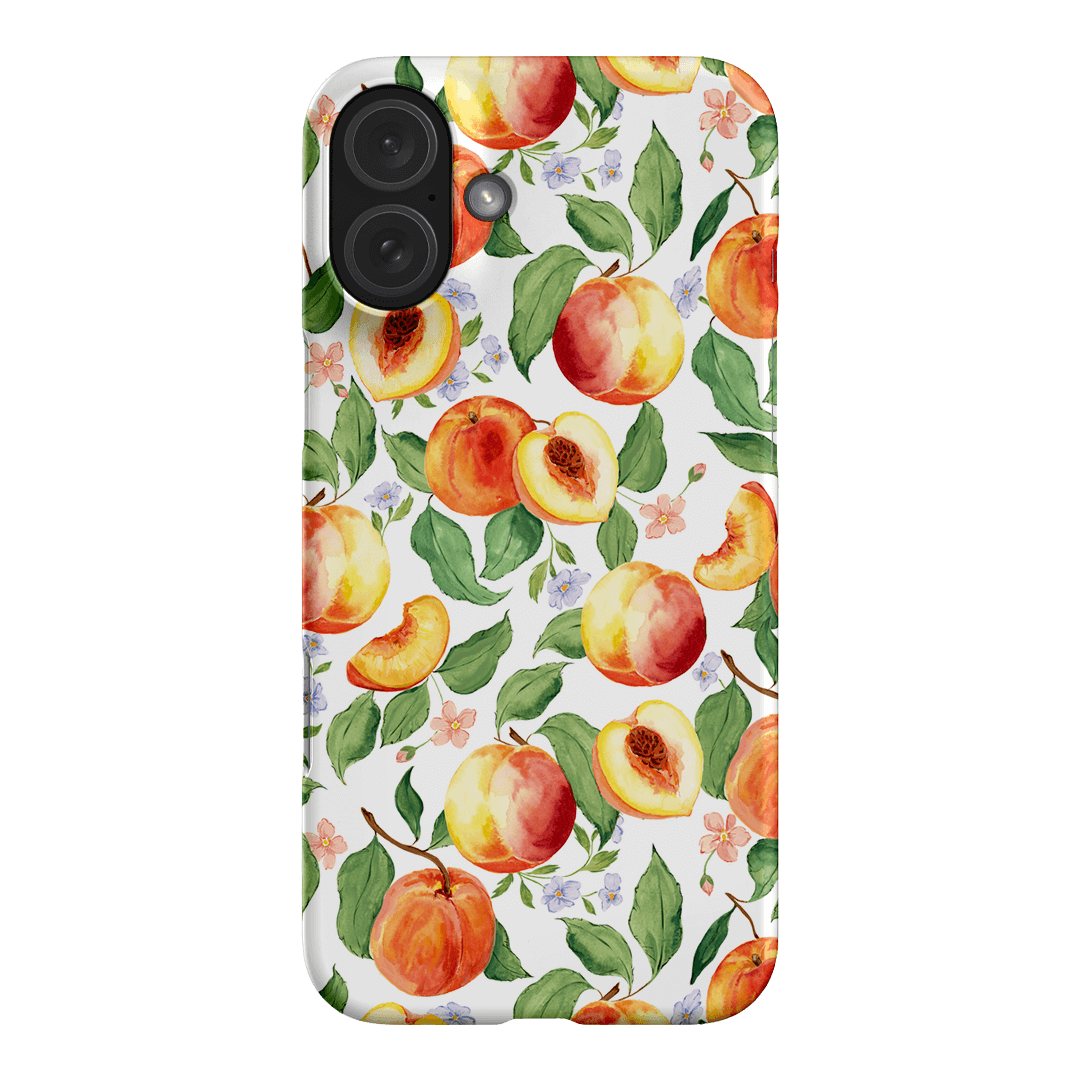 Peach Blossom Printed Phone Cases iPhone 16 Plus / Snap by Ellie Mae - The Dairy