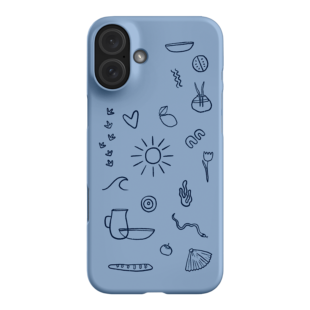 Sun Salt Smoke Printed Phone Cases iPhone 16 Plus / Snap by Nardurna - The Dairy