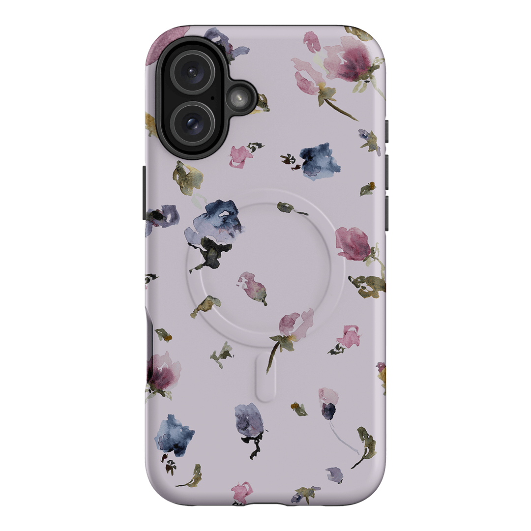Violet Botanic Printed Phone Cases iPhone 16 Plus / Armoured MagSafe by Ree Hodges - The Dairy