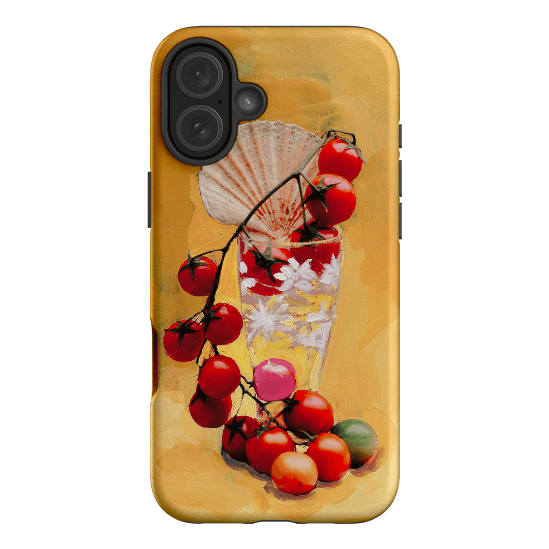 Cherry Tomatoes Printed Phone Cases iPhone 16 Plus / Armoured by Nicole Nelius - The Dairy