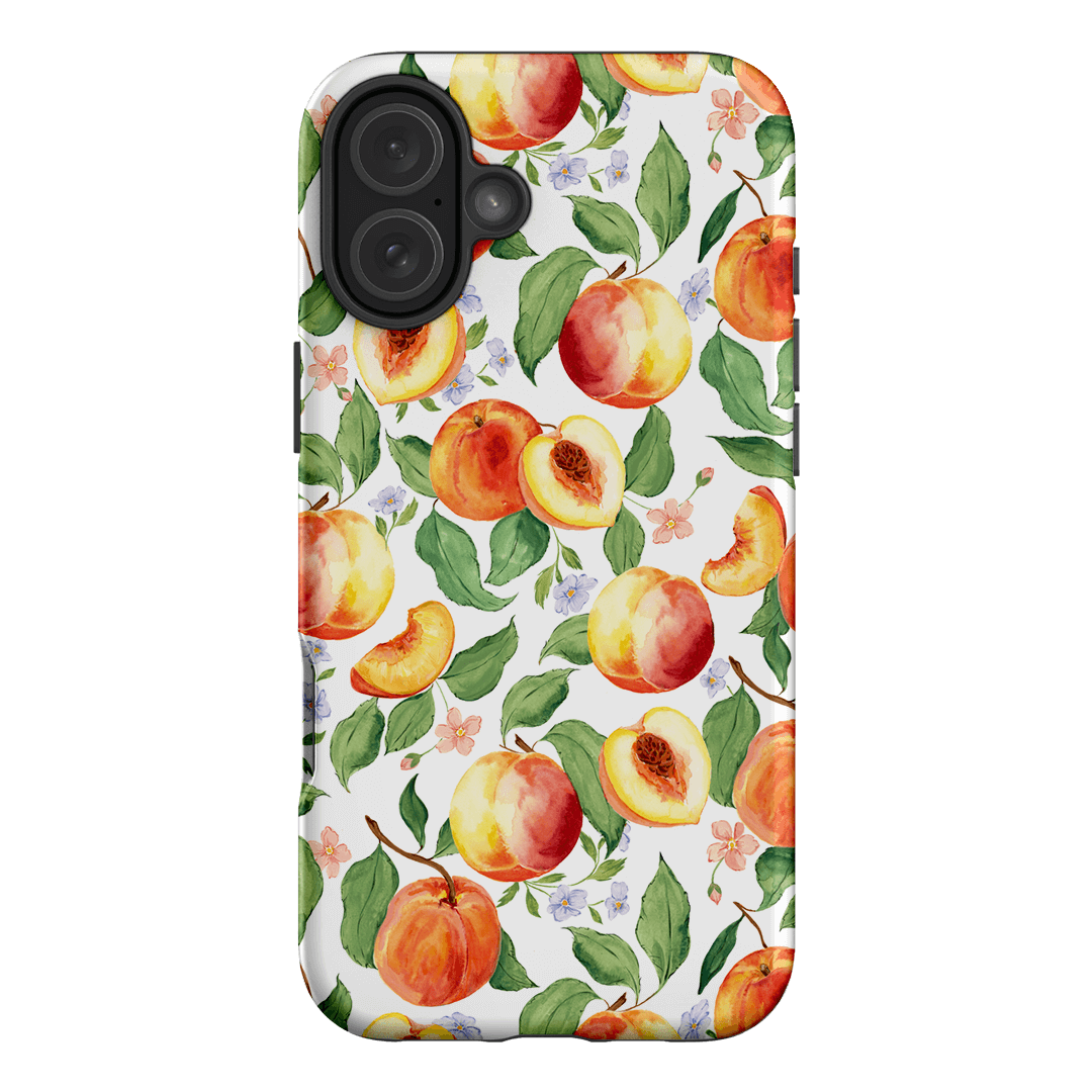 Peach Blossom Printed Phone Cases iPhone 16 Plus / Armoured by Ellie Mae - The Dairy