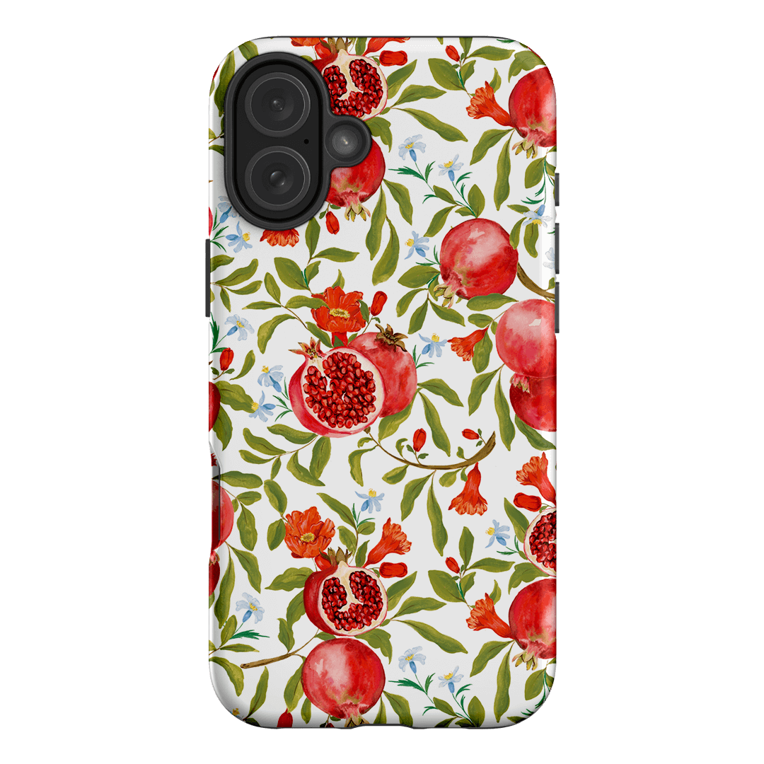 Pomegranate Printed Phone Cases iPhone 16 Plus / Armoured by Ellie Mae - The Dairy