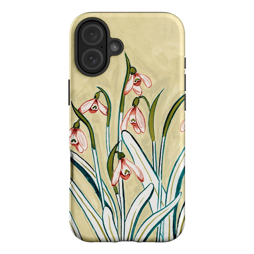 Snowdrop Printed Phone Cases iPhone 16 Plus / Armoured by Ellie Mae - The Dairy