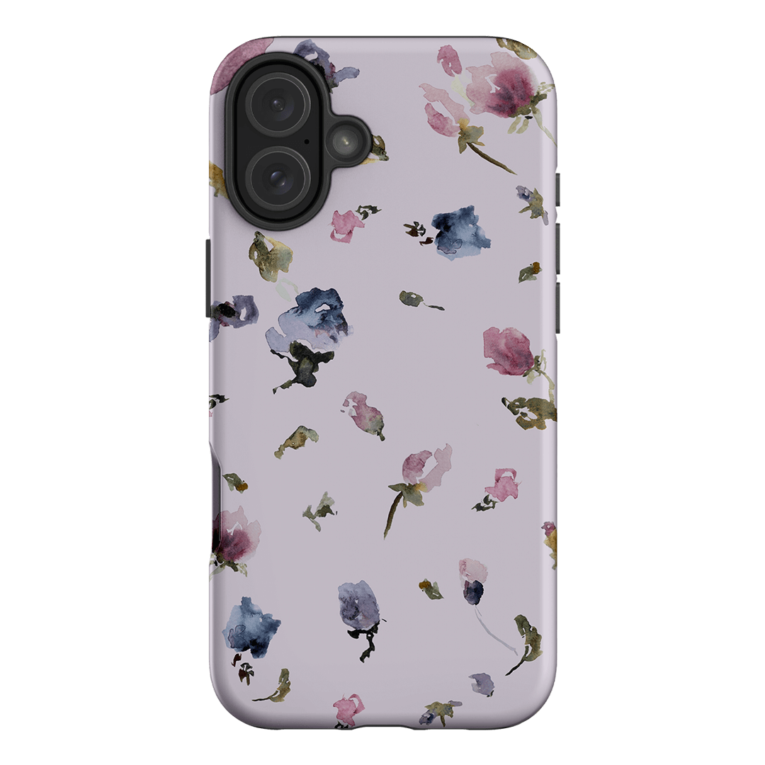 Violet Botanic Printed Phone Cases iPhone 16 Plus / Armoured by Ree Hodges - The Dairy