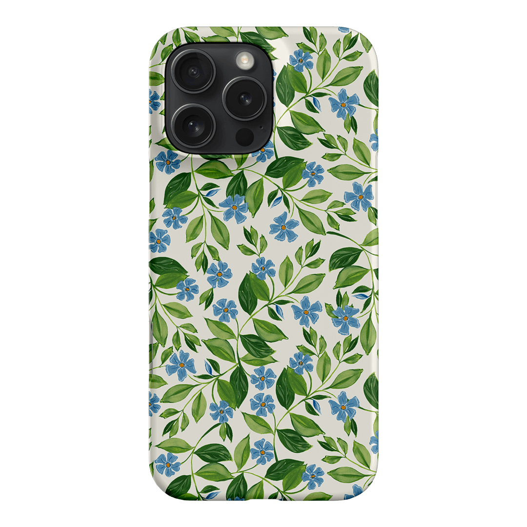 Blue Vines Printed Phone Cases iPhone 16 Pro Max / Snap by Ellie Mae - The Dairy