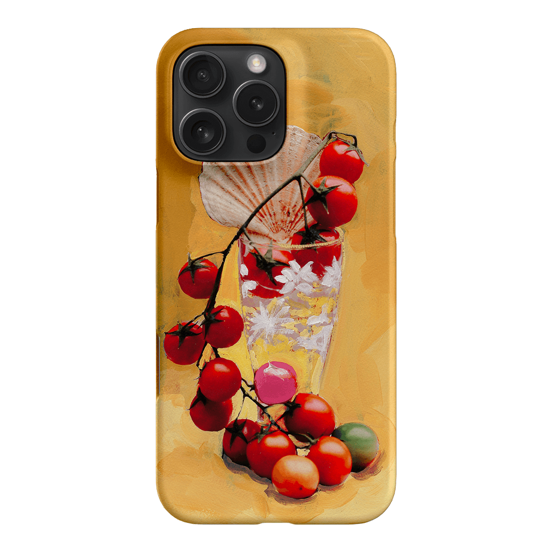 Cherry Tomatoes Printed Phone Cases iPhone 16 Pro Max / Snap by Nicole Nelius - The Dairy