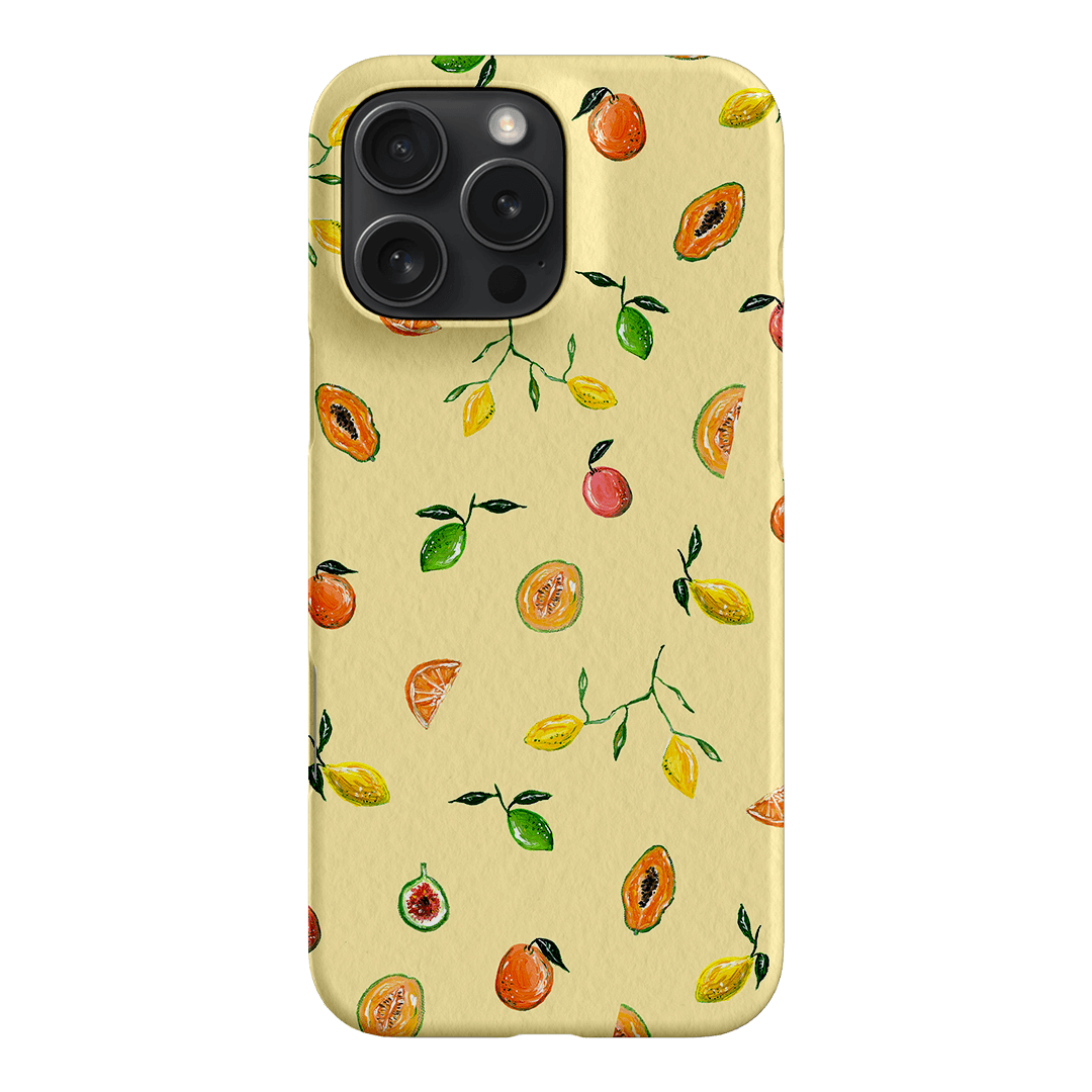 Golden Fruit Printed Phone Cases iPhone 16 Pro Max / Snap by BG. Studio - The Dairy
