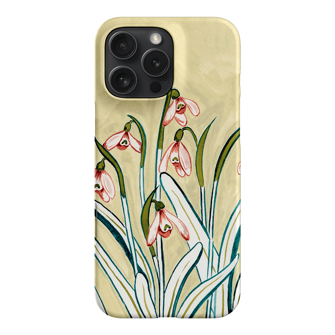 Snowdrop Printed Phone Cases iPhone 16 Pro Max / Snap by Ellie Mae - The Dairy