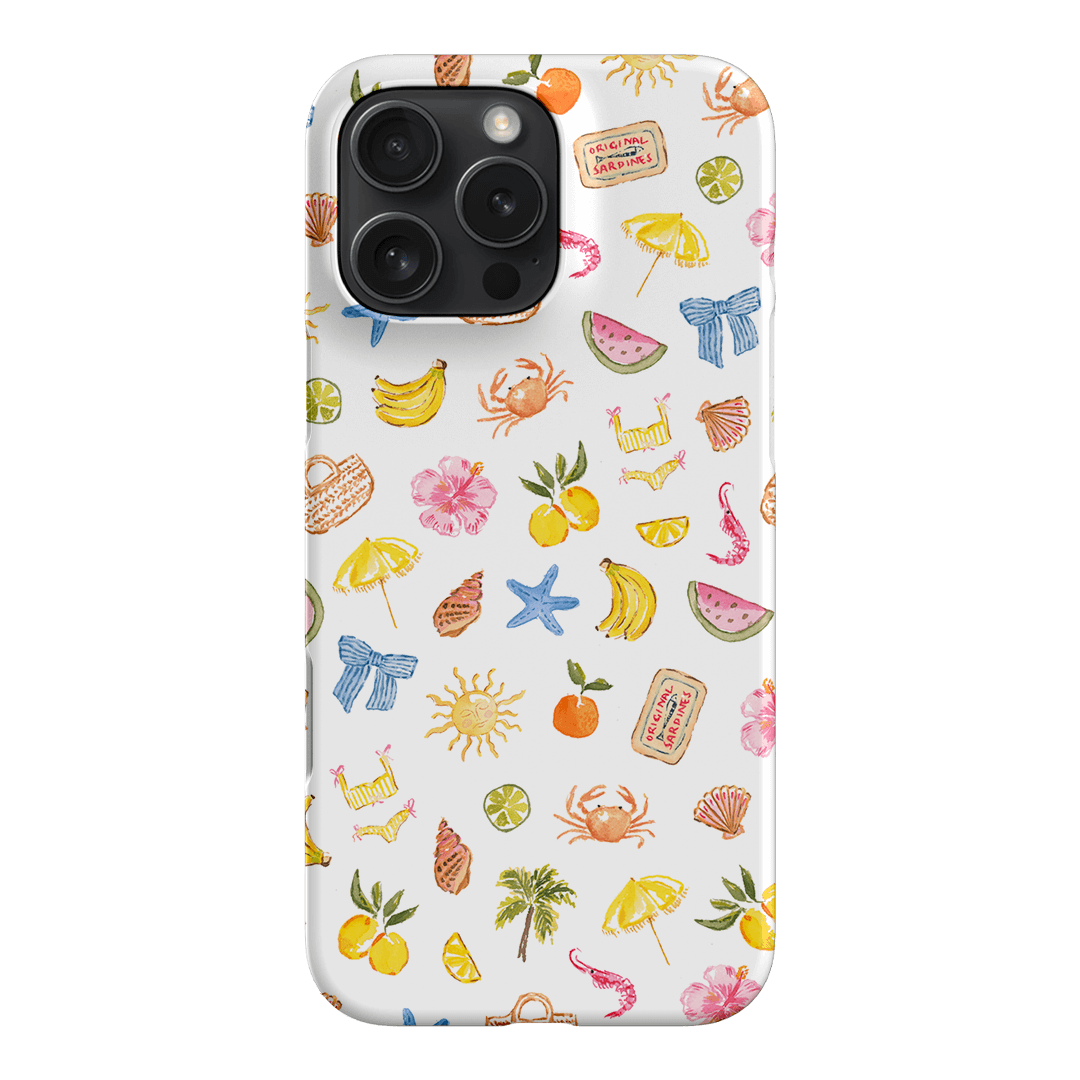 Summer Icons Printed Phone Cases iPhone 16 Pro Max / Snap by Cass Deller - The Dairy
