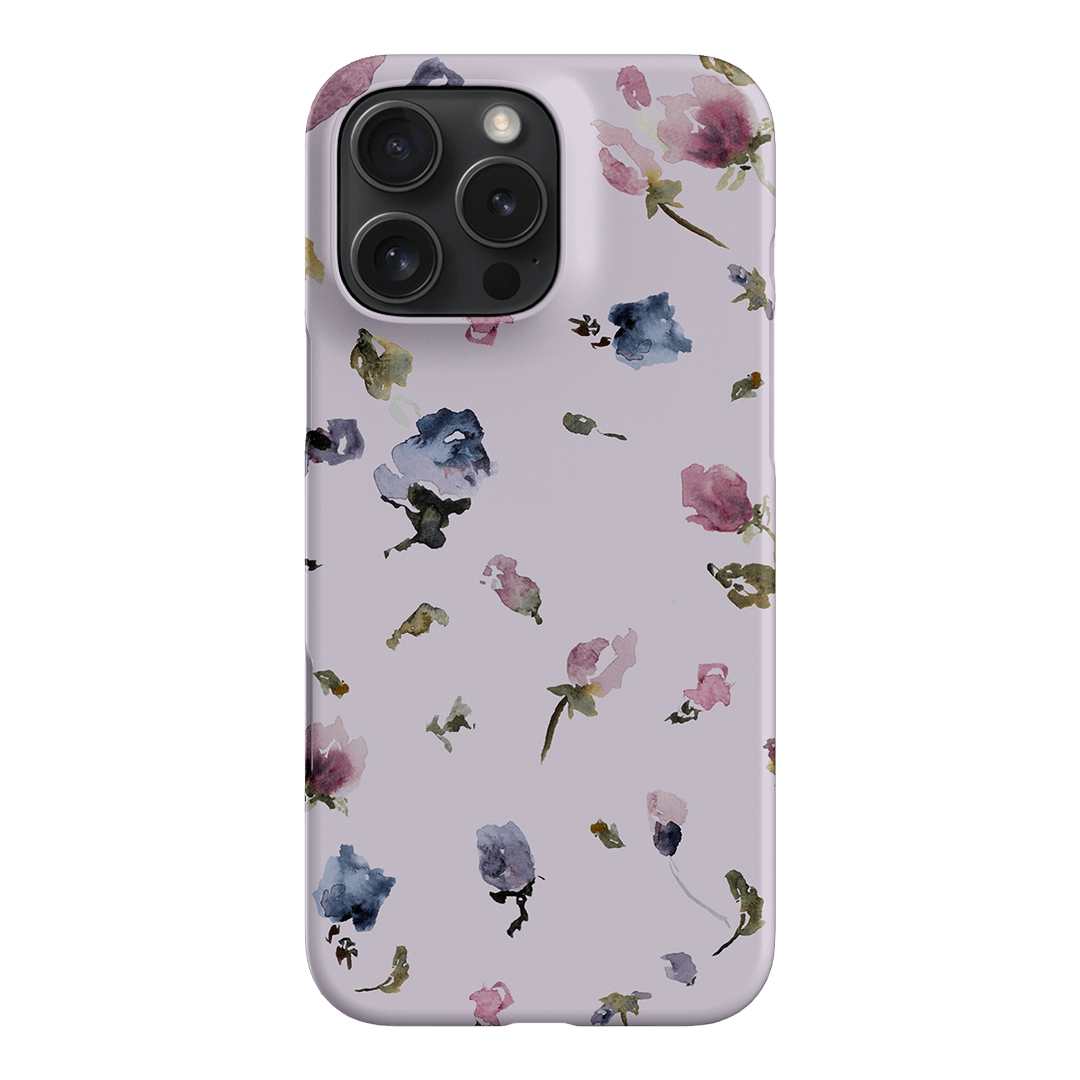 Violet Botanic Printed Phone Cases iPhone 16 Pro Max / Snap by Ree Hodges - The Dairy