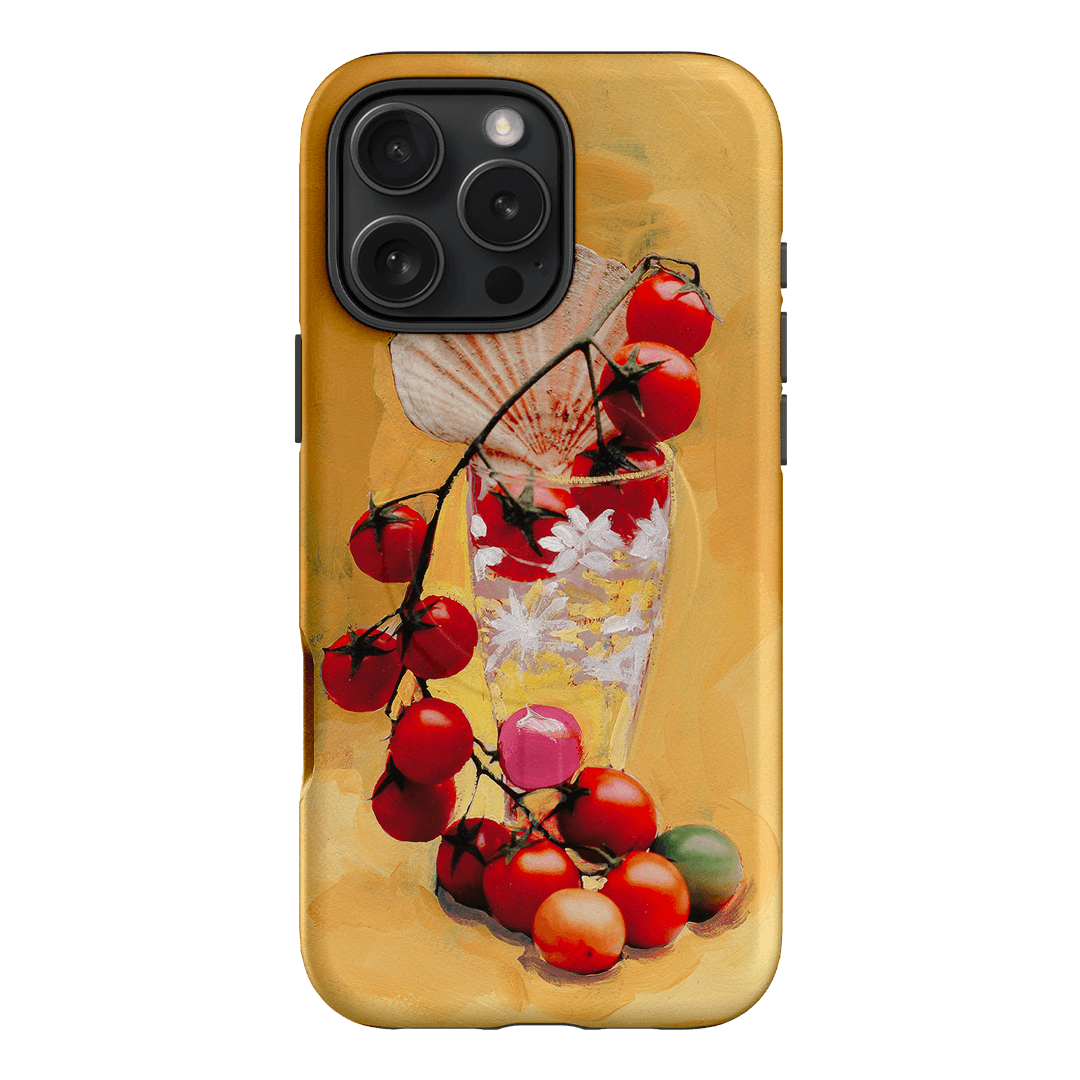 Cherry Tomatoes Printed Phone Cases iPhone 16 Pro Max / Armoured MagSafe by Nicole Nelius - The Dairy