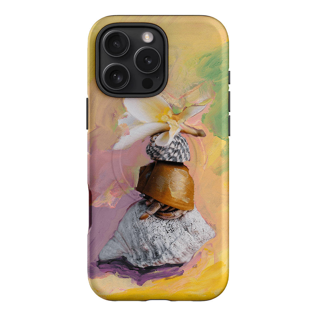 Frangipani Hermie Printed Phone Cases iPhone 16 Pro Max / Armoured MagSafe by Nicole Nelius - The Dairy
