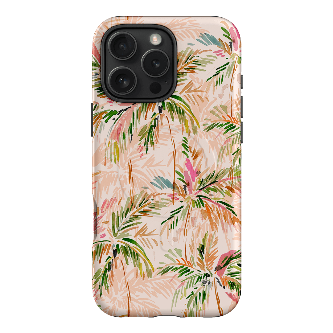 Hawaiian Palms Printed Phone Cases iPhone 16 Pro Max / Armoured MagSafe by Cass Deller - The Dairy
