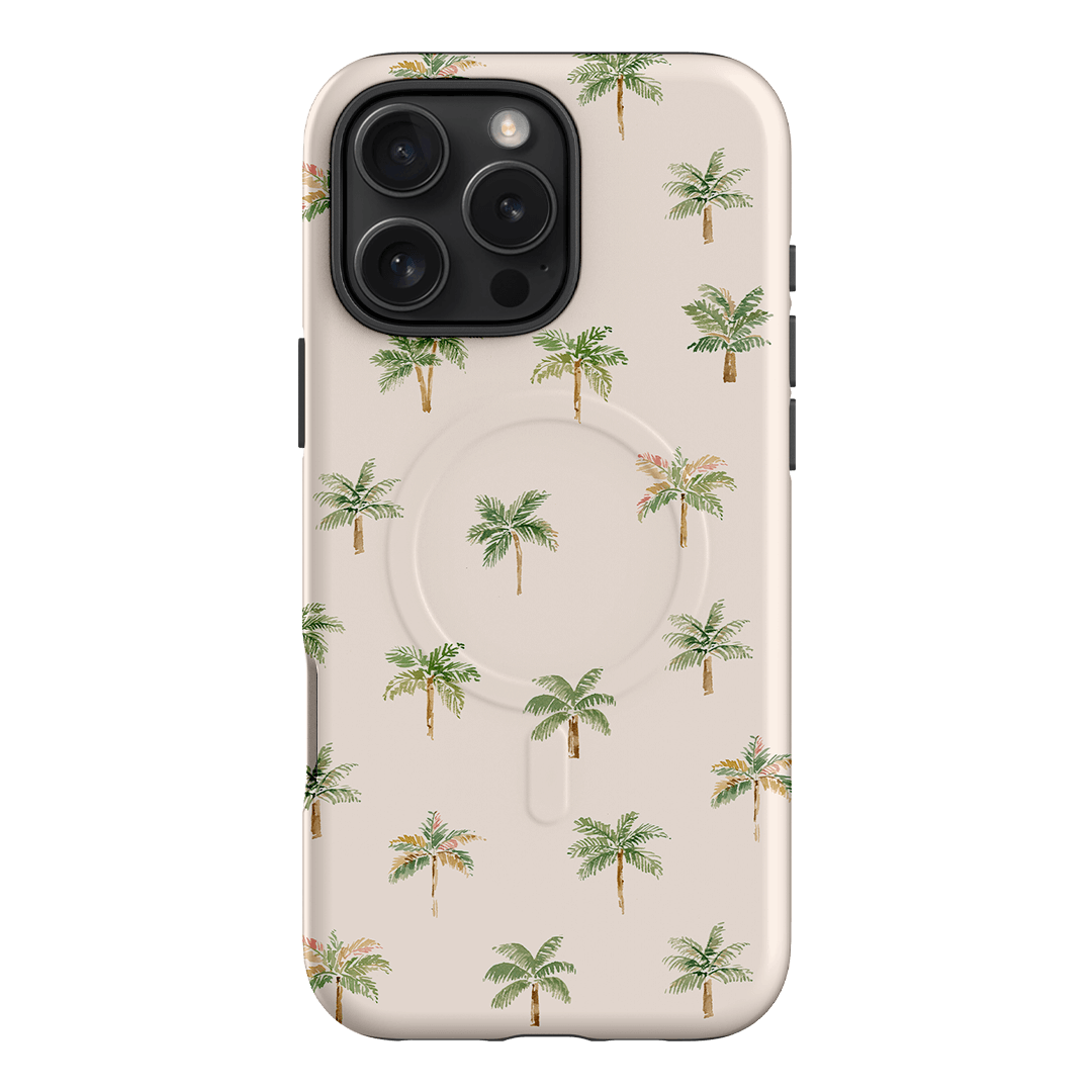 Mini Palms Printed Phone Cases iPhone 16 Pro Max / Armoured MagSafe by Cass Deller - The Dairy