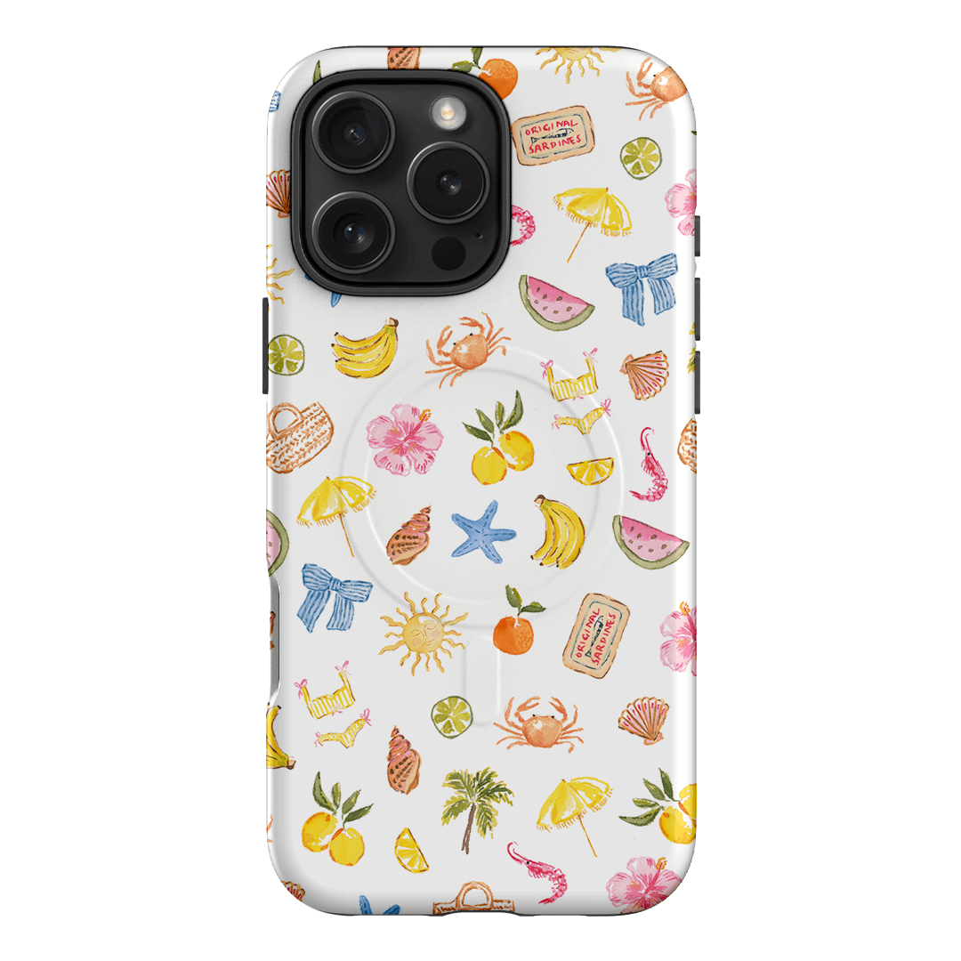 Summer Icons Printed Phone Cases iPhone 16 Pro Max / Armoured MagSafe by Cass Deller - The Dairy
