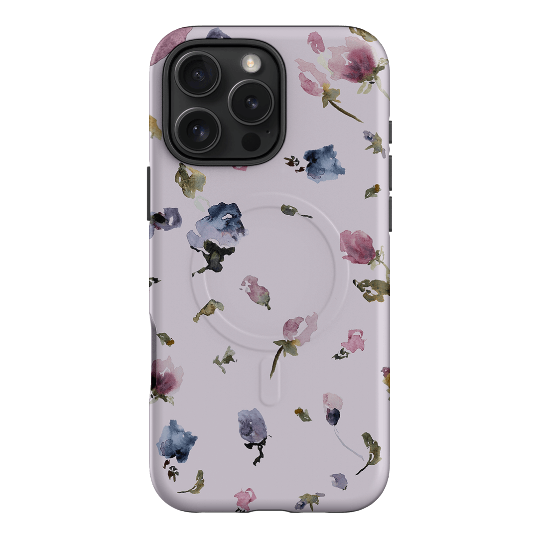 Violet Botanic Printed Phone Cases iPhone 16 Pro Max / Armoured MagSafe by Ree Hodges - The Dairy