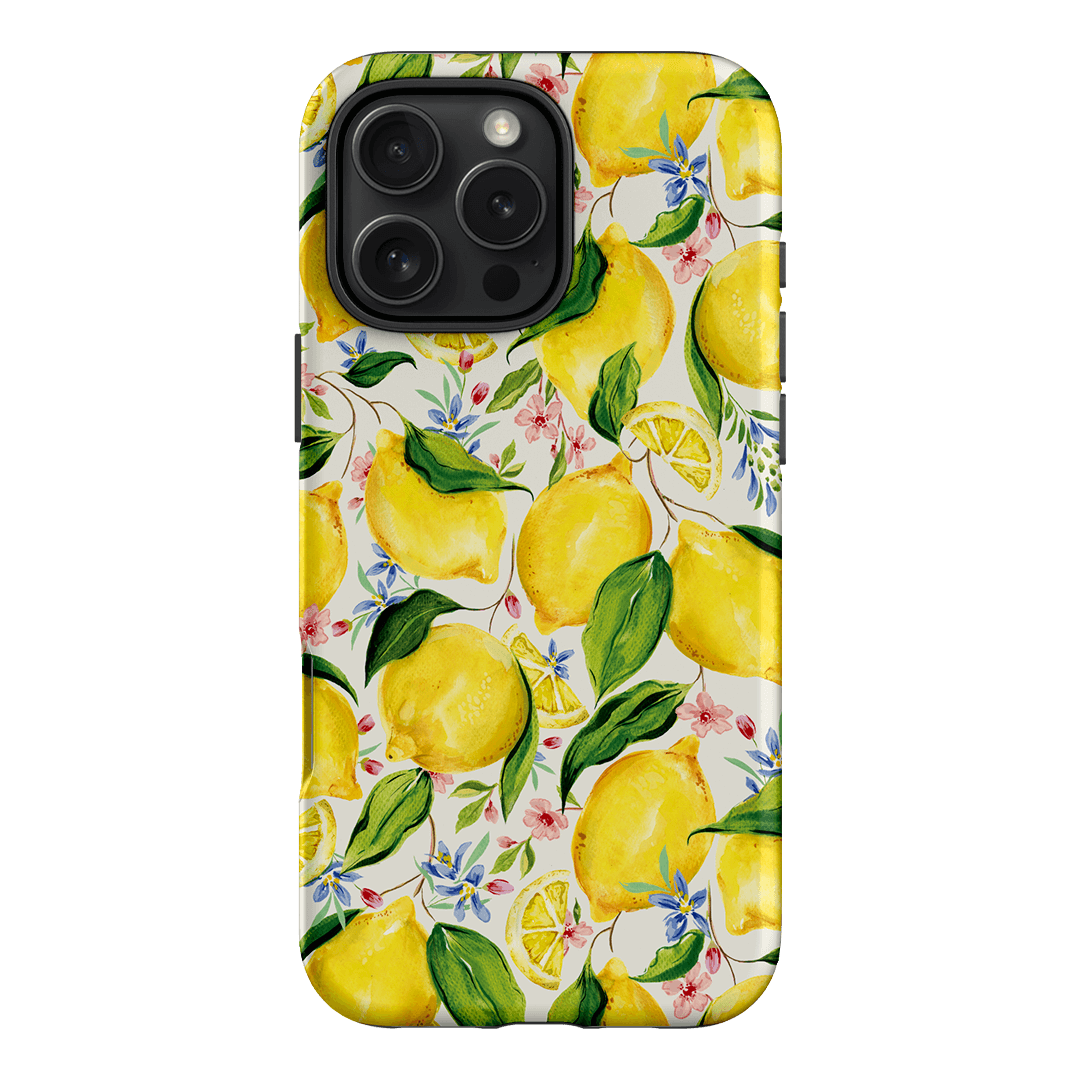 Citrus Lemon Printed Phone Cases iPhone 16 Pro Max / Armoured by Ellie Mae - The Dairy