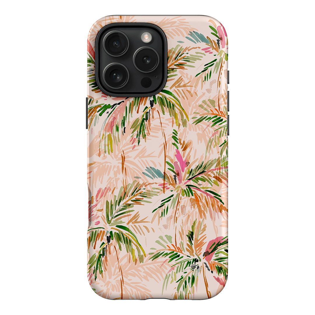 Hawaiian Palms Printed Phone Cases iPhone 16 Pro Max / Armoured by Cass Deller - The Dairy