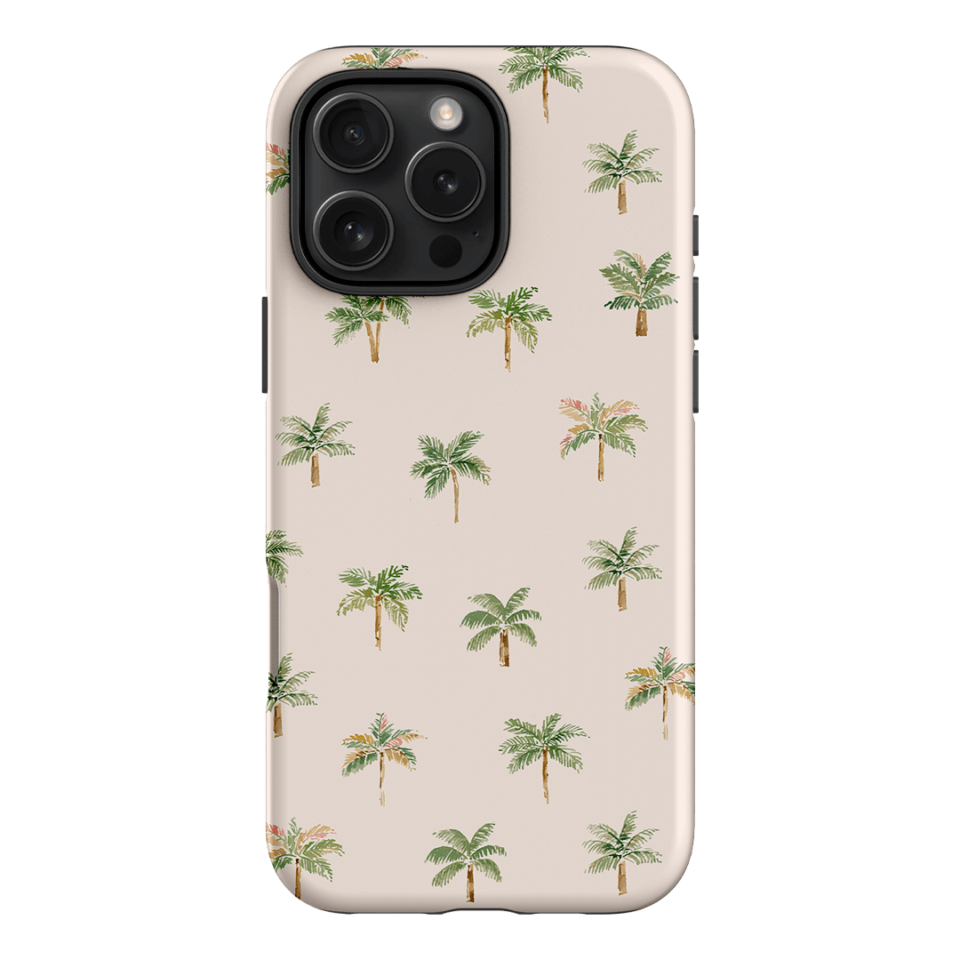 Mini Palms Printed Phone Cases iPhone 16 Pro Max / Armoured by Cass Deller - The Dairy