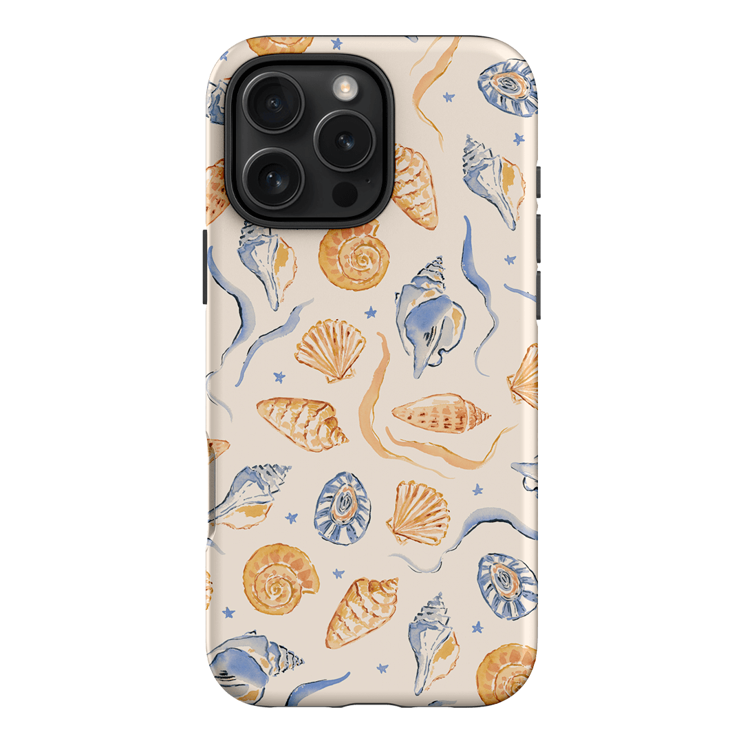 Shells & Swirls Printed Phone Cases by Cass Deller - The Dairy