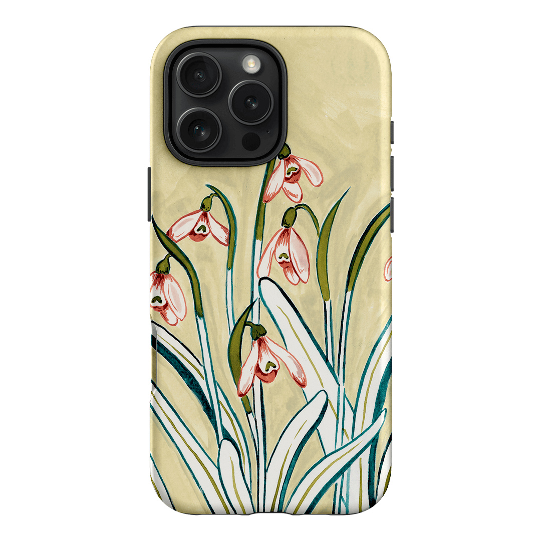 Snowdrop Printed Phone Cases iPhone 16 Pro Max / Armoured by Ellie Mae - The Dairy